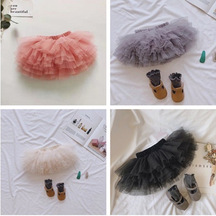 Chân Váy Xòe Xếp Tầng Thời Trang 2023 Cho Bé Gái