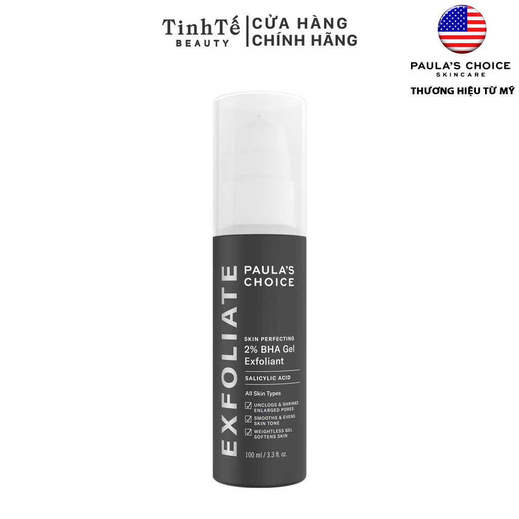 Tẩy da chết hóa học SKIN PERFECTING 2% BHA Liquid Exfoliant 118ml