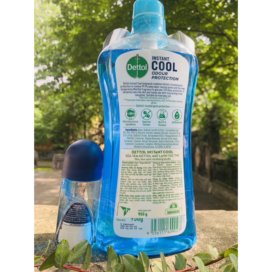 SỮA TẮM DETTOL 950GR