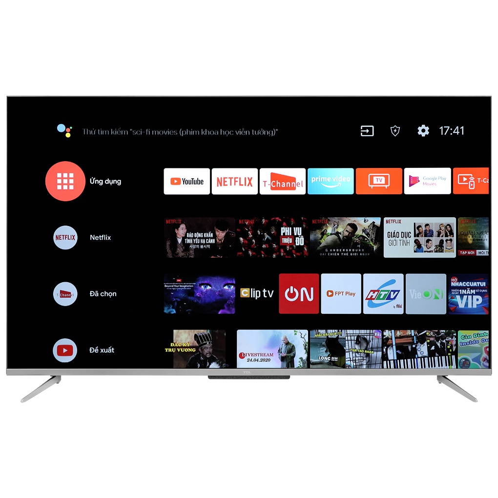 Android Tivi TCL 4K 55 inch L55P715