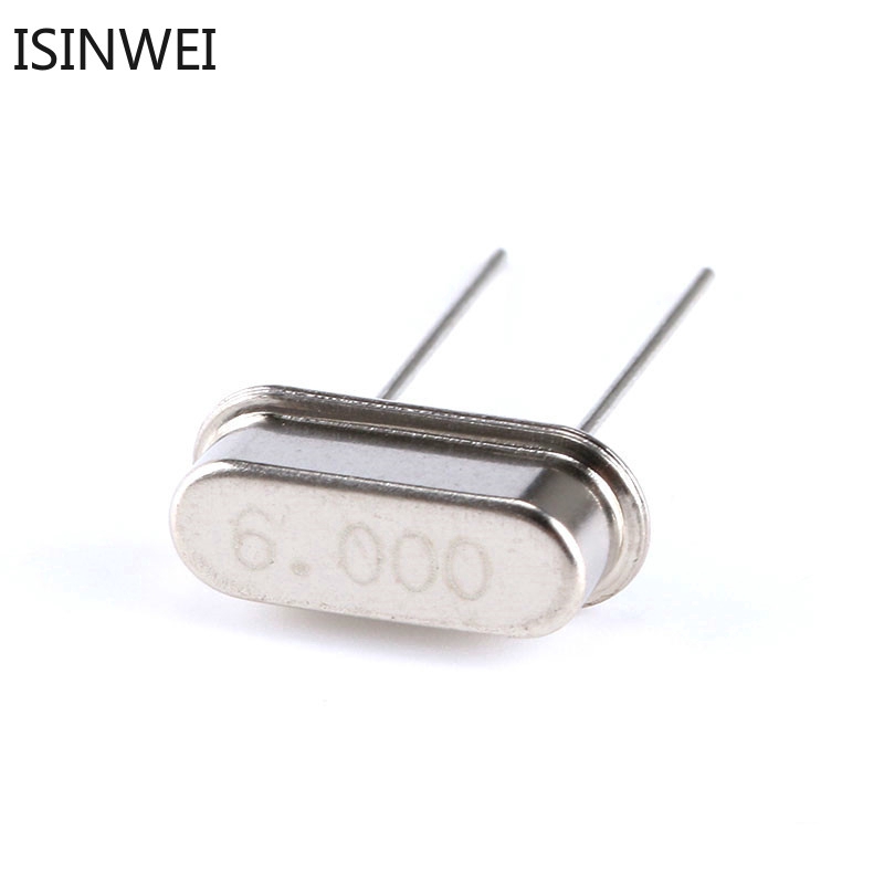 Set 10 thiết bị cộng hưởng dao động 6MHz 6M 6.000M HC-49S chất lượng cao