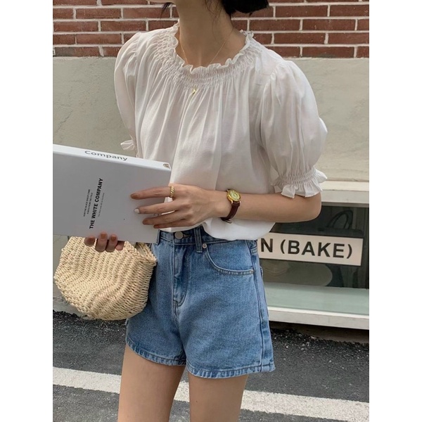 Áo trễ vai cổ bèo siêu xinh