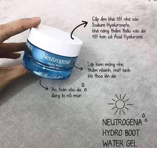 Kem dưỡng da cấp nước Neutrogena Hydro Boost Úc