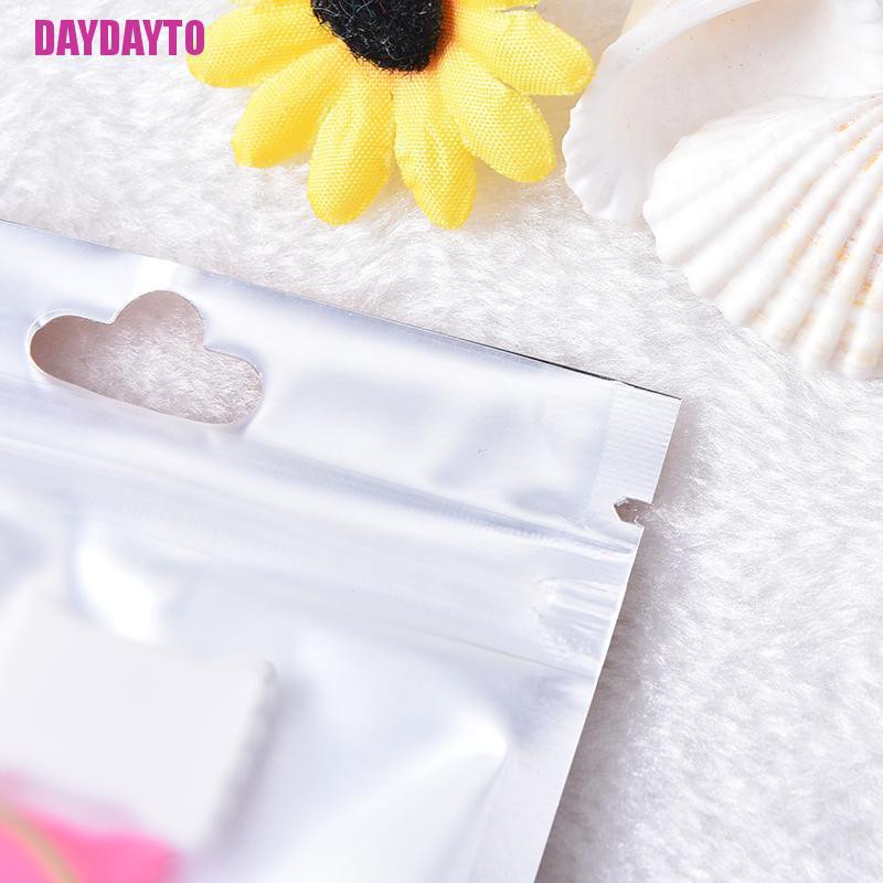 [DAYDAYTO] Set 10 Túi Giấy Nhôm Phẳng Đựng Hoa Tulip Tự Dính