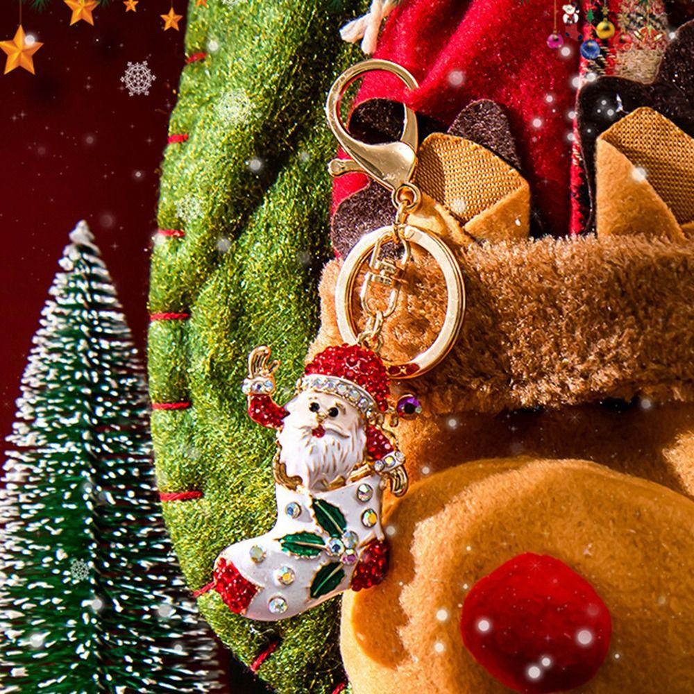 Móc Khóa Điện Thoại Hình Ông Già Noel / Người Tuyết