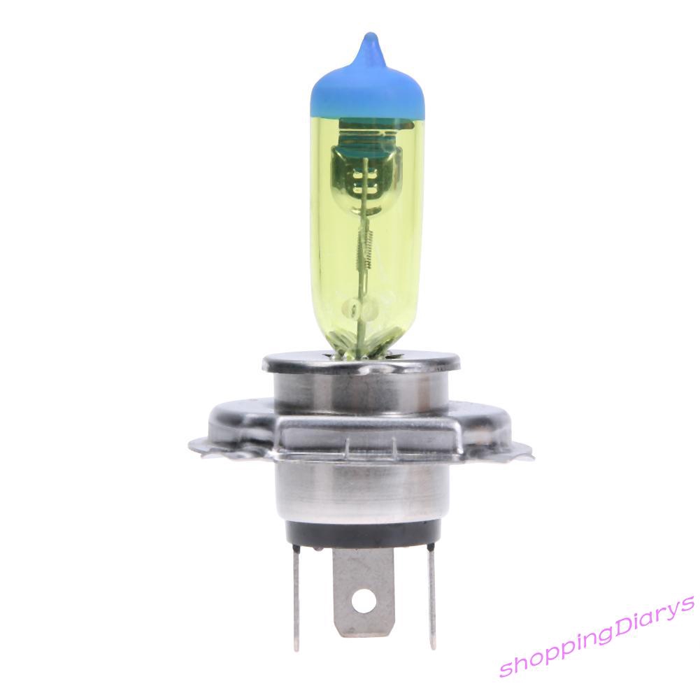 1 Bóng Đèn Pha Halogen H4 3000k 100w Ánh Sáng Vàng Cho Xe Hơi