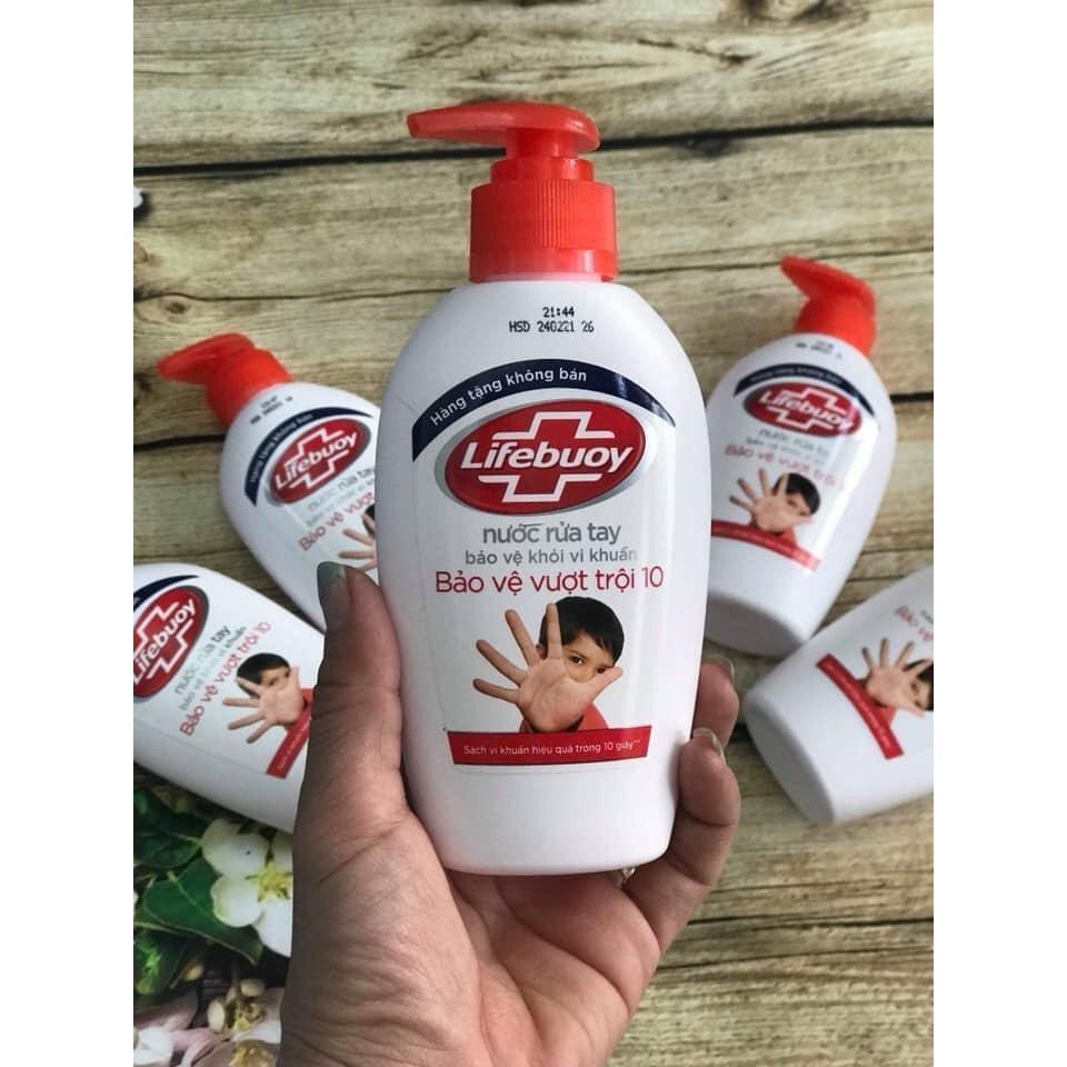 Nước Rửa Tay Lifeboy Chai 180g/500g