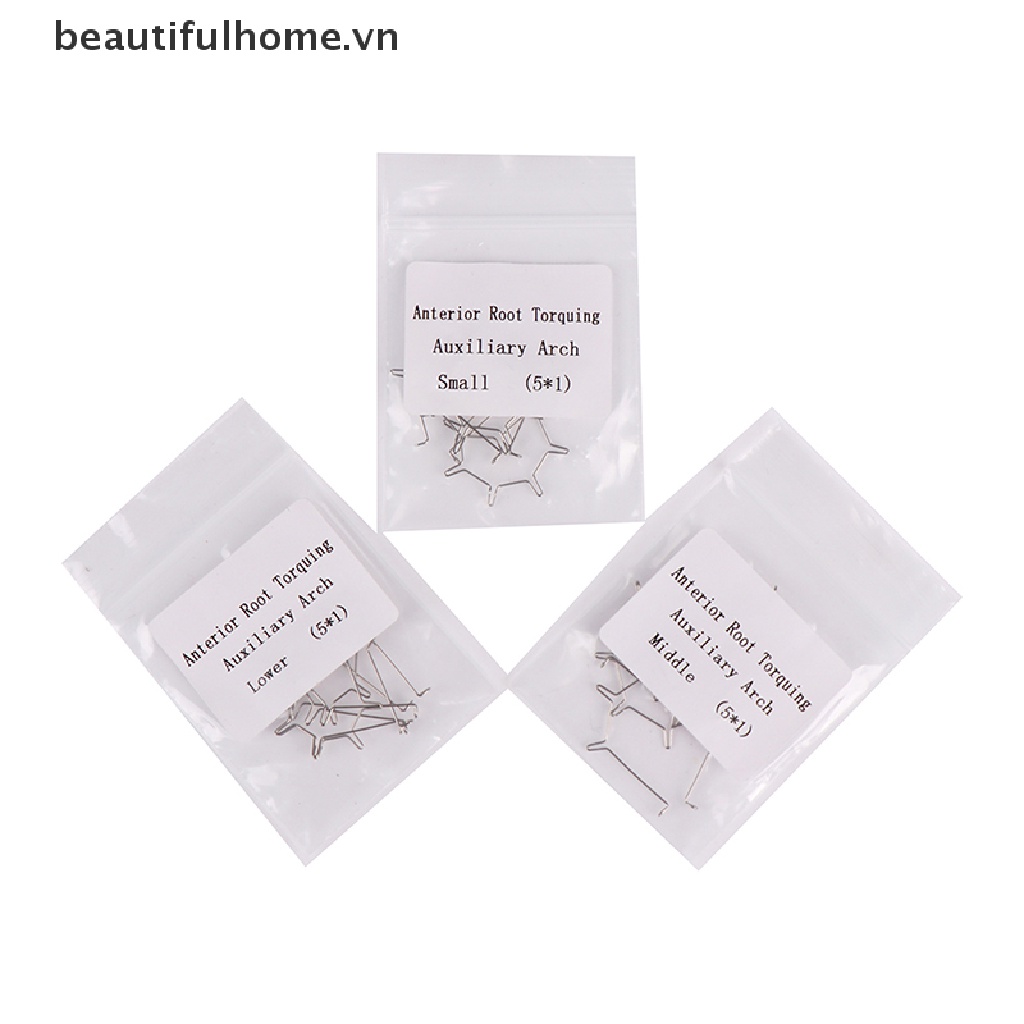 (BFVN) Bộ 5 Miếng Ngậm Răng Nhỏ Vừa Hình Dạng