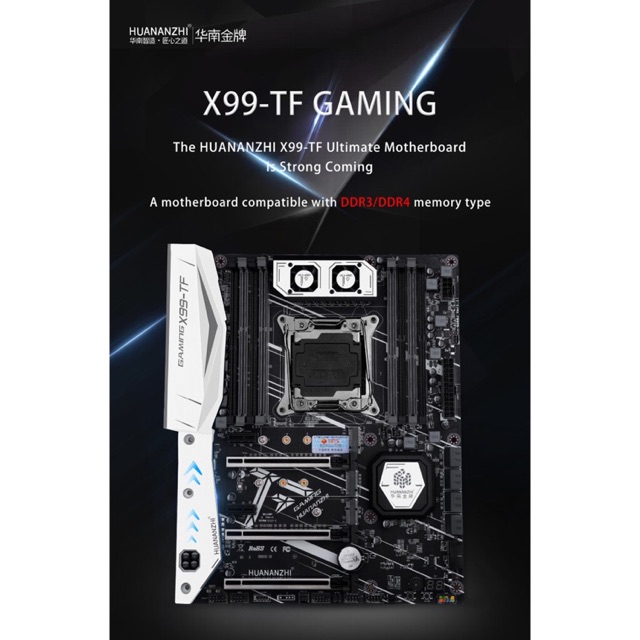 Combo main x99 TF, cpu e5 2673 v3, ram 64gb có kèm tản nhiệt ram