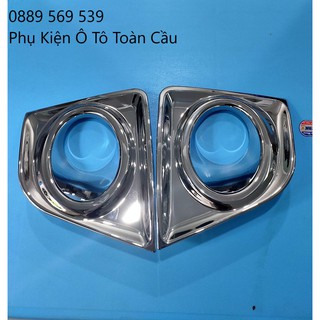 Bộ 2 ốp viền đèn gầm altis mạ crom cao cấp 2014-2017