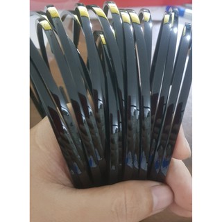 Cài Tóc Nhựa Dẻo Đen Nhí-CA37