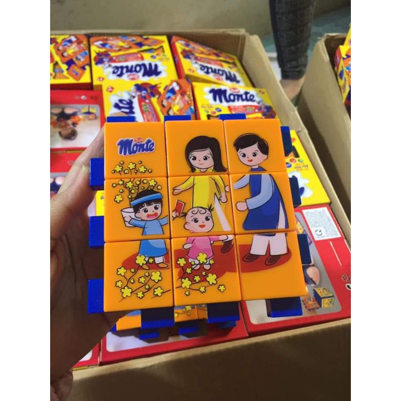 Tranh ghép ngày tết đầu tiên của bé