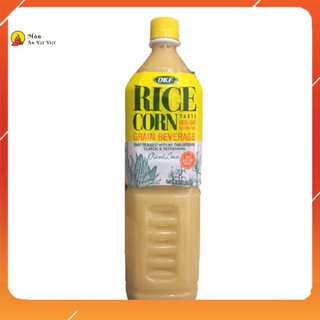 1,5l Sữa gạo bắp OKF Rice Corn nhập khẩu Hàn Quốc thơm ngon đặc biệt