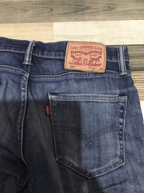 quần jean nam levi 's chính hãng 511 slim size 30