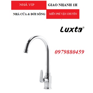 Vòi rửa chén lạnh cao cấp luxta l3114t3, xoay 360 độ