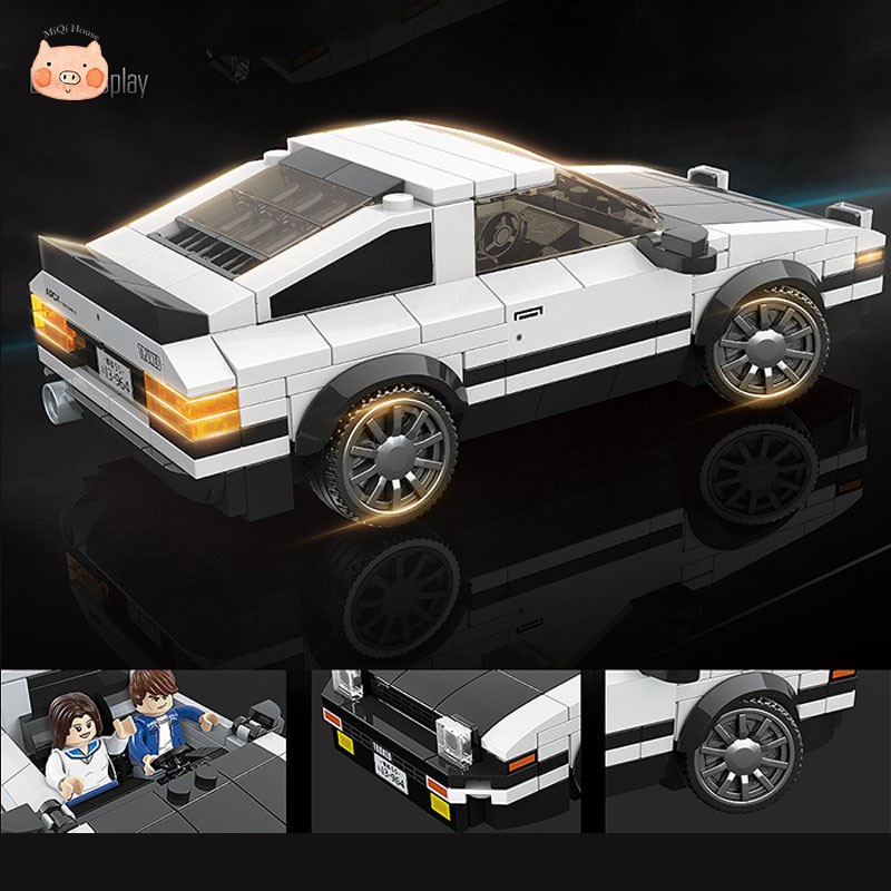 ✱✤Đồ Chơi Lắp Ráp Mô Hình Xe Đua Toyota AE86 8 Ô Độc Đáo