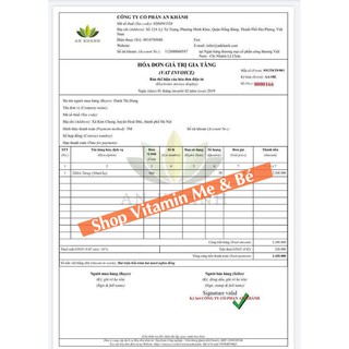 Vitamin DHA Nature 50ml Anh