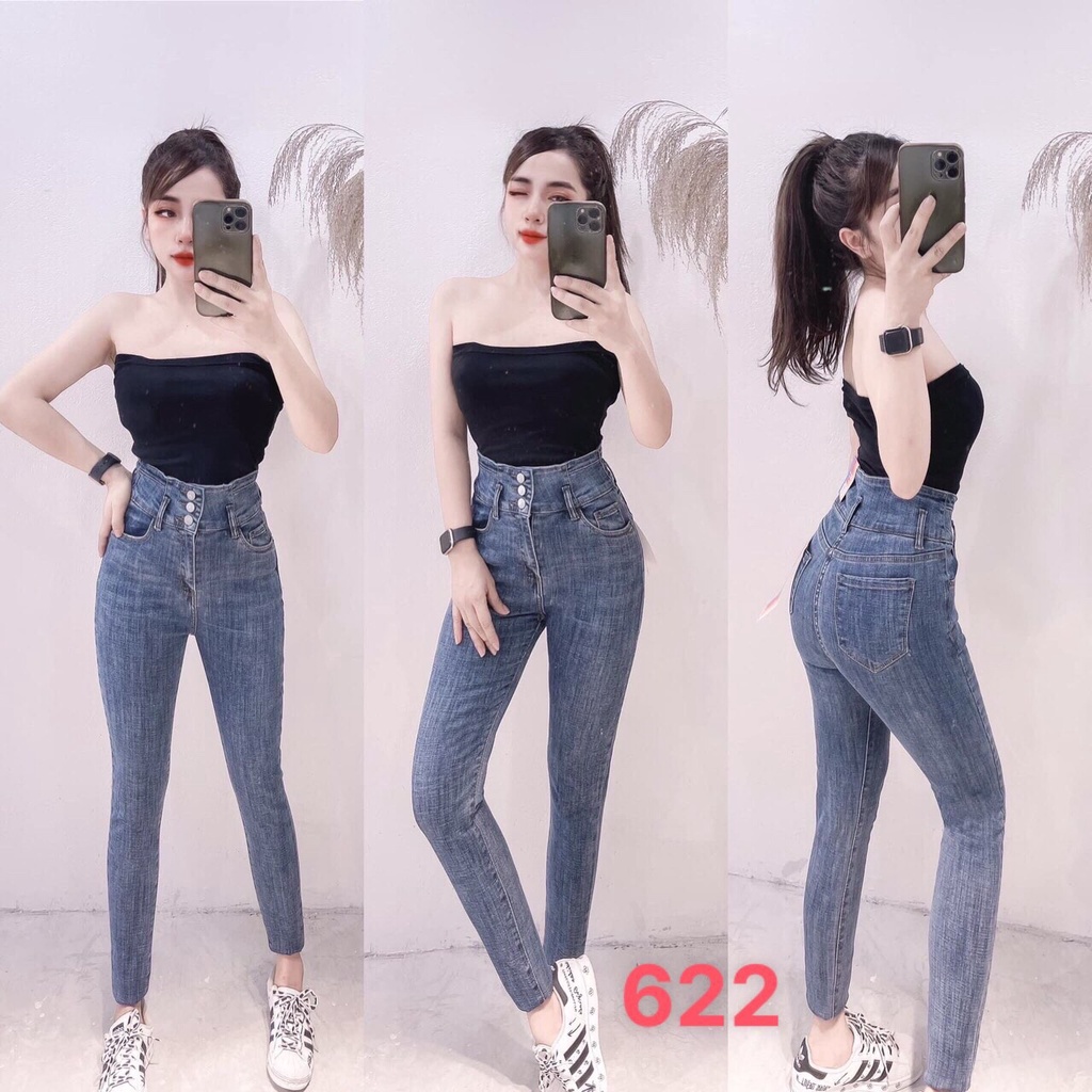 Quần jean nữ lưng cao, quần nữ ôm body co dãn màu đen, màu xanh , quần jean nữ cao cấp hàng chuẩn shop T-Fashion Shop | WebRaoVat - webraovat.net.vn