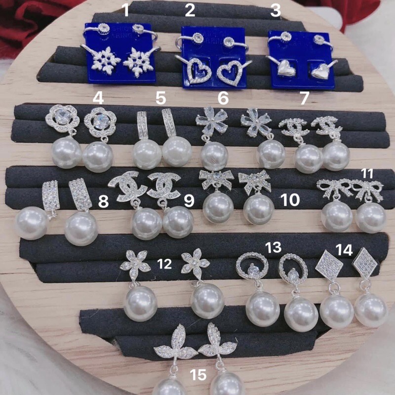 Bông tai bạc ta chuẩn sale kịch sàn