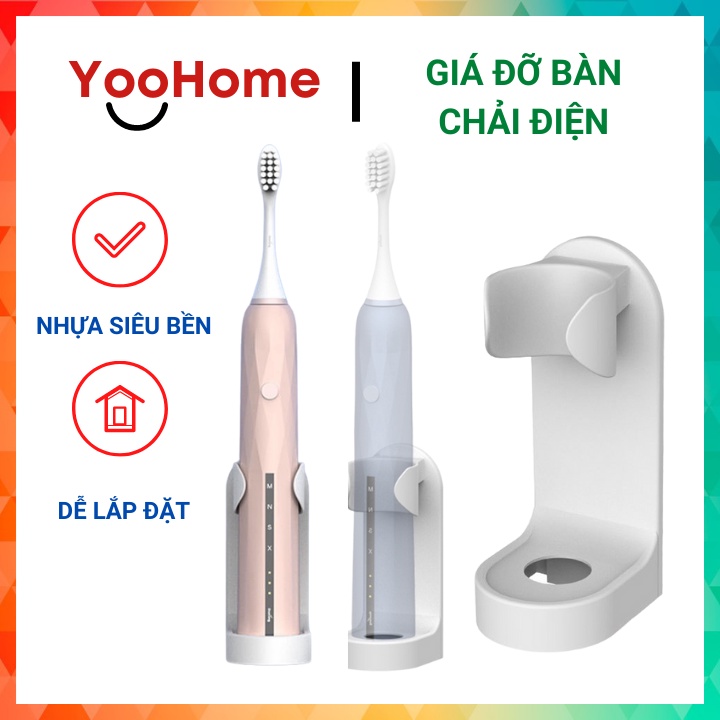 Giá Treo Bàn Chải Tiện Ích, Bảo Vệ An Toàn Và Giữ Khô Ráo Cho Các Loại Bàn Chải Điện Yoohome