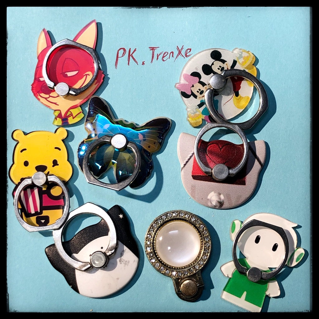 5 Móc dán ốp lưng IRING Iphone samsung, dán để điện thoại xem video livestrem - KLH