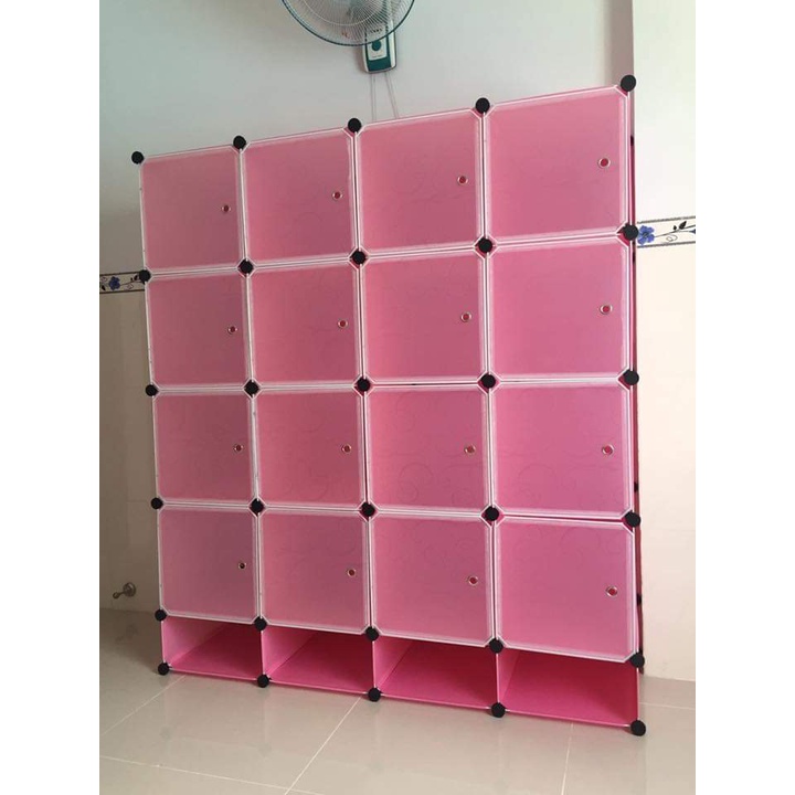 [SỈ SLL]Tủ Nhựa Lắp Ghép 6 ô Lớn và 2 ô Nhỏ Để Quần Áo Và Đồ Cá Nhân (Chọn hình theo phân loại)