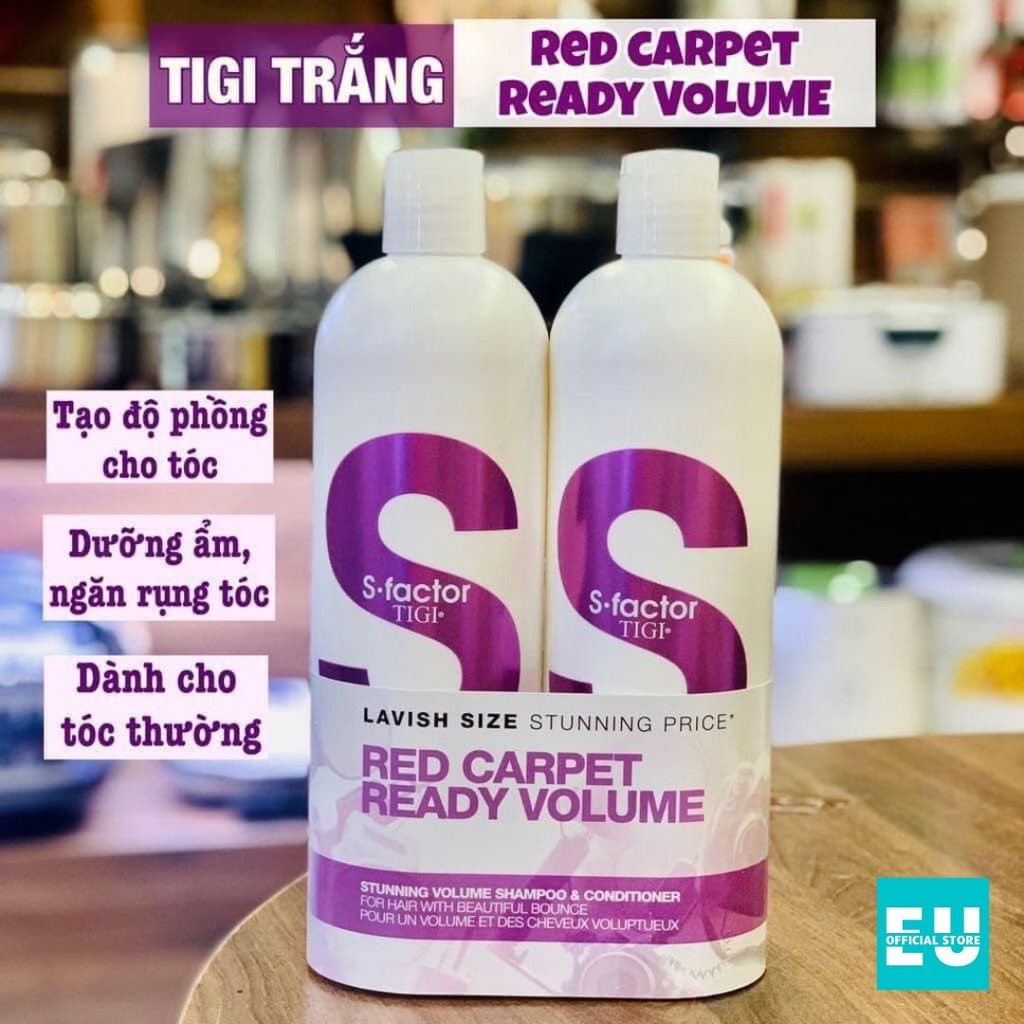 [Loại 750ml] Dầu Gội Xả TIGI BEDHEAD Đỏ Phục Hồi Tóc Khô Sơ Hư Tổn