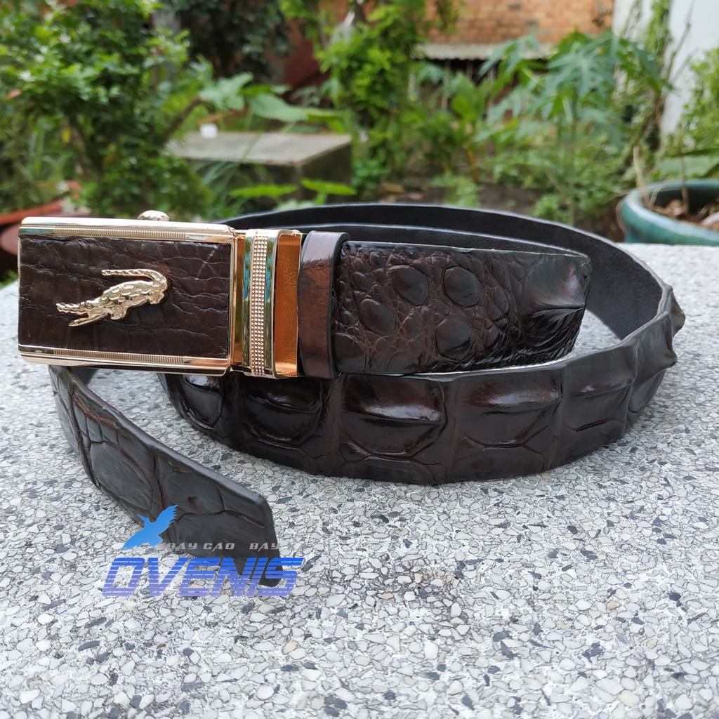 Thắt Lưng Da Cá Sấu Có Gù Rất Đẹp  Da Cá Sấu Được Kiểm Định. Bảo Hành 12 Tháng