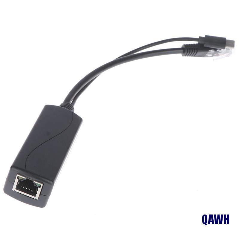 Bộ Chia Cổng Type-C Pose Usb 48v Sang 5v Ethernet 802.3af Cho Raspberry