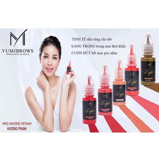 Bộ mực phun xăm thẩm mỹ cao cấp LIGHT