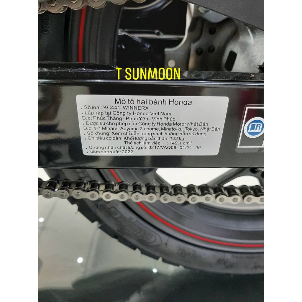 tem năm sản xuất tem thông số tem mô tô hai bánh tem năm sản xuất wave anpha 110 future winner x