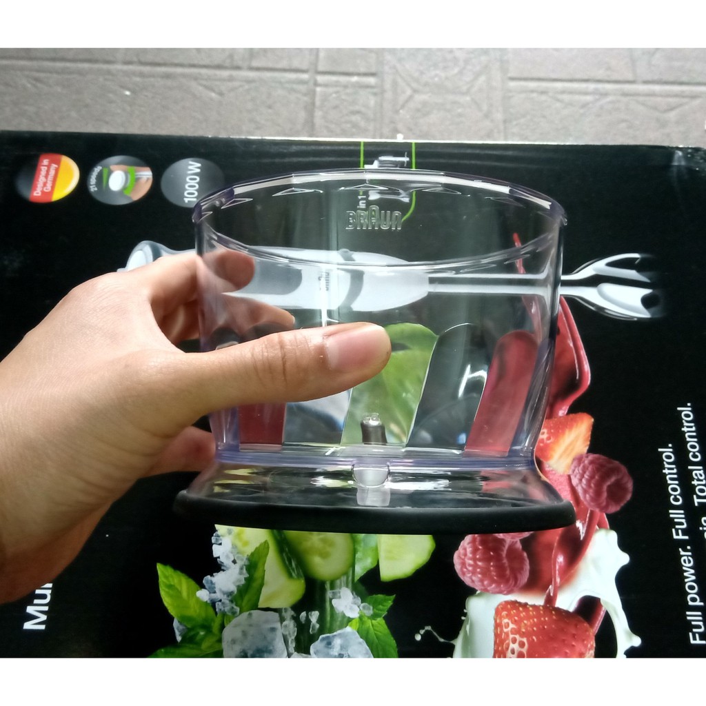 Cối xay thịt cối CA 500ml máy xay Braun MQ535 MQ5235 MQ5035 MQ3035