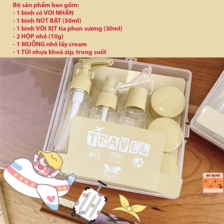 Bộ chiết mỹ phẩm mini tiện dụng [BỘ CHIẾT MỸ PHẨM]