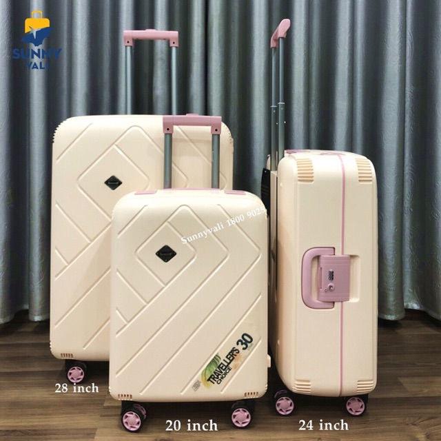 Vali bubule - khoá sập hải quan tsa - vỏ chống vỡ tuyệt đối
