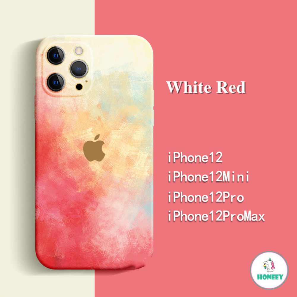 Ốp Lưng Họa Tiết Màu Nước Thời Trang Cho Iphone 12 11 Pro Max X Xs Max Xr 8 7 Plus | BigBuy360 - bigbuy360.vn