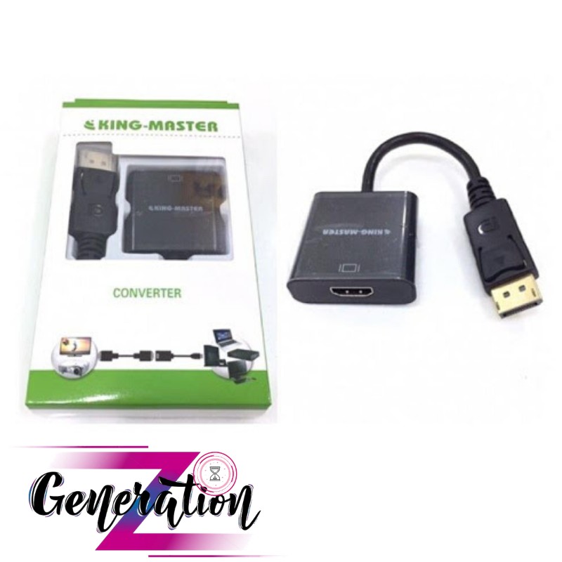 CÁP CHUYỂN DISPLAYPORT RA HDMI KINGMASTER (KY-D 251B)