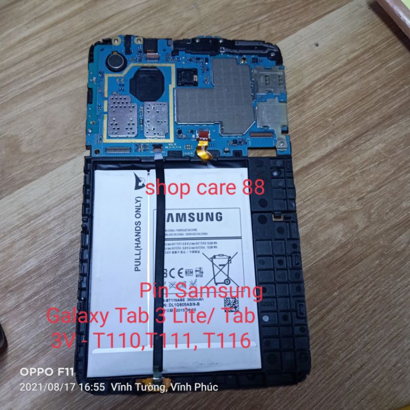 Pin Samsung Galaxy Tab 3 Lite/ Tab 3V - T110-T111-T116 ZIN BÓC MÁY