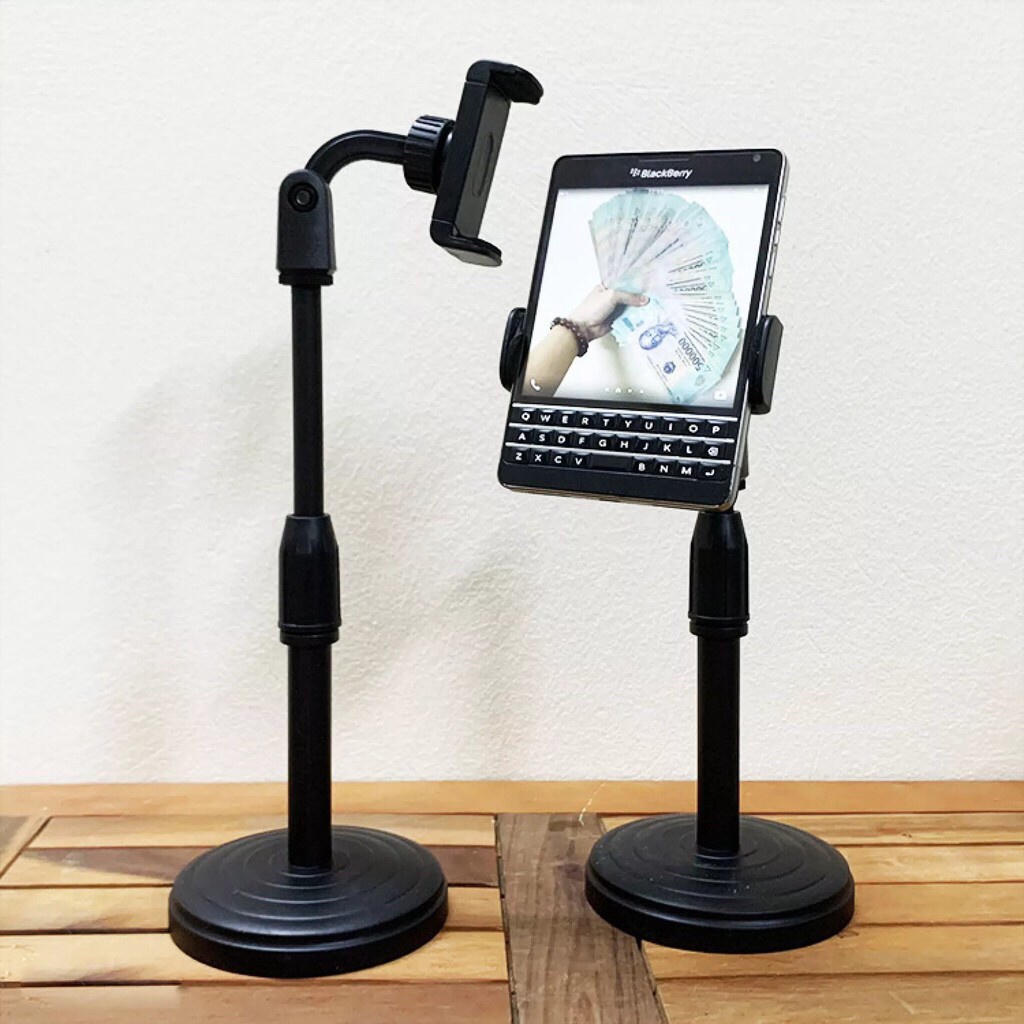 Giá đỡ điện thoại có đế xoay 360 độ chắc chắn kéo cao