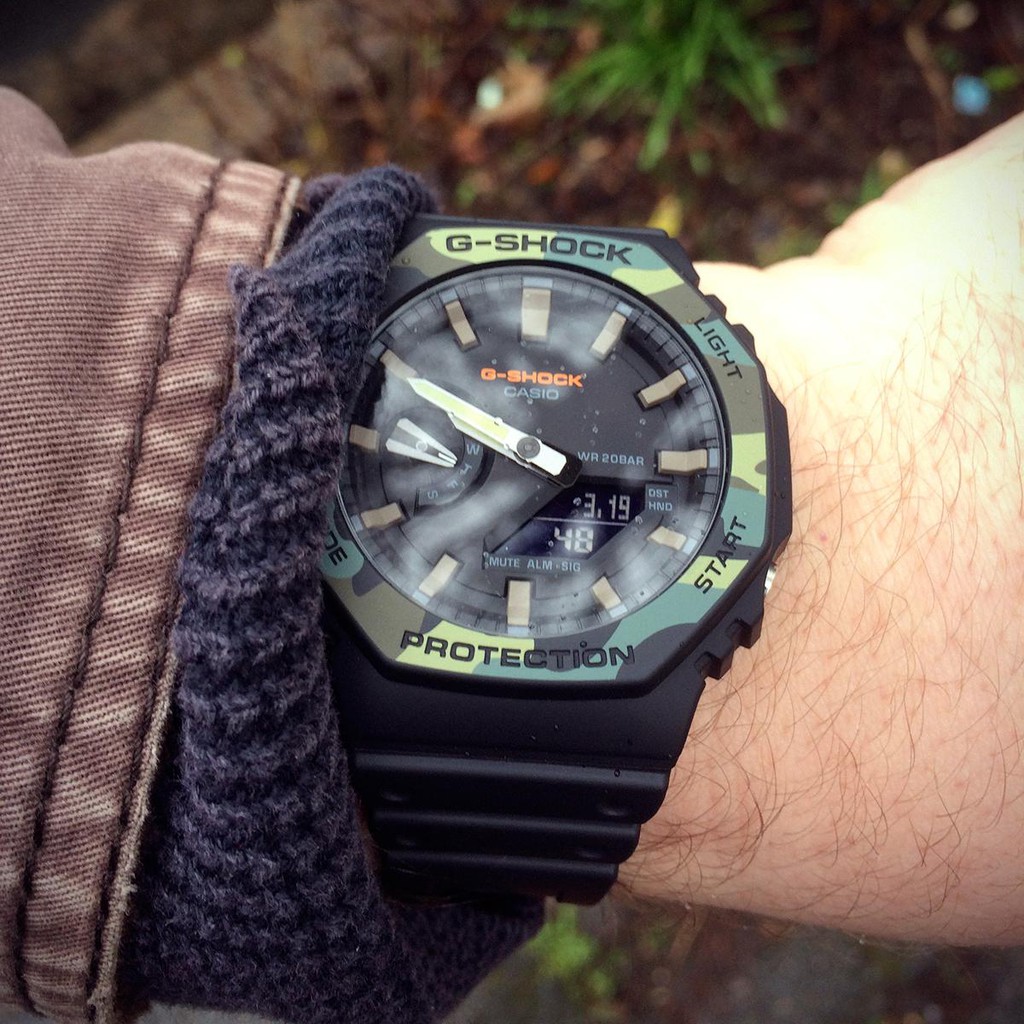 Đồng Hồ Nam Casio G-Shock GA-2100SU-1A Chính Hãng Dây Nhựa | G-Shock GA-2100SU-1AD