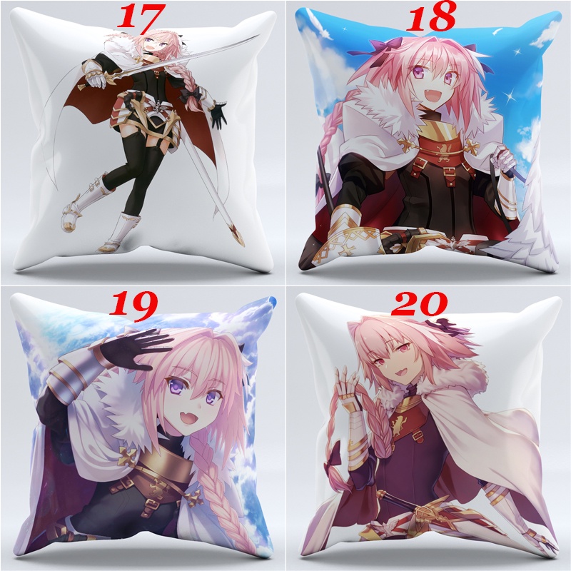 Vỏ Gối Polyester Một Mặt In Hình Astolfo Trang Trí Nhà Cửa/Xe Hơi