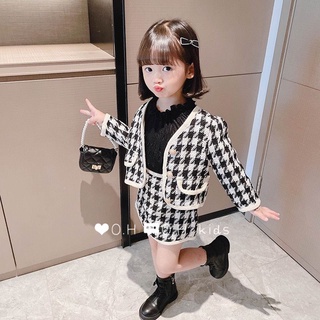 Set dạ váy kèm áo khoác