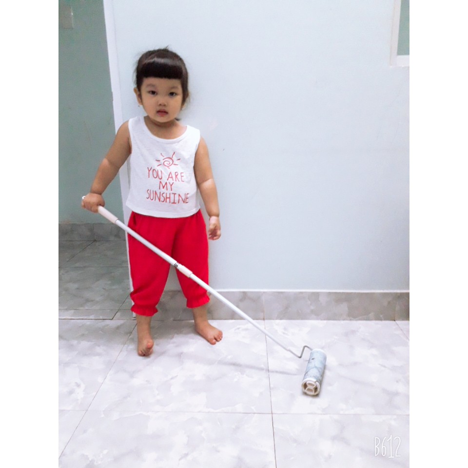 Cây lăn bụi sàn nhà cán dài ColoColo Nhật Bản - C2470