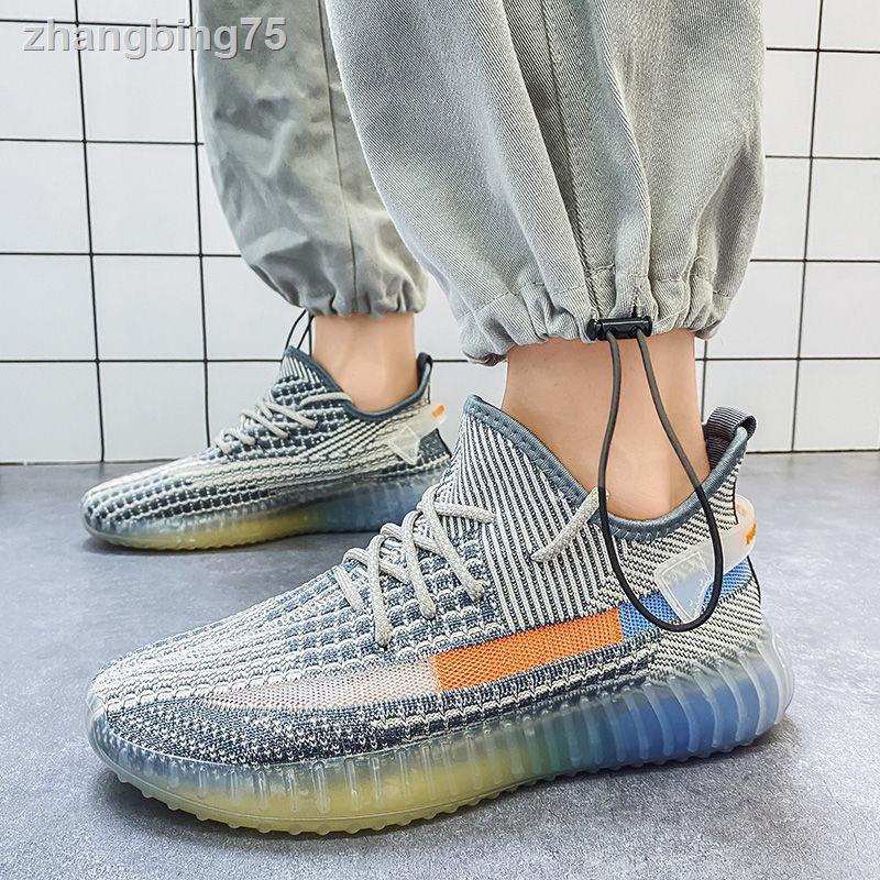 ☄Giày thể thao Yeezy 350 thoáng khí thời trang mùa thu cho nam