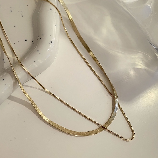 Dây chuyền vàng phong cách Hiphop thời trang thu đông