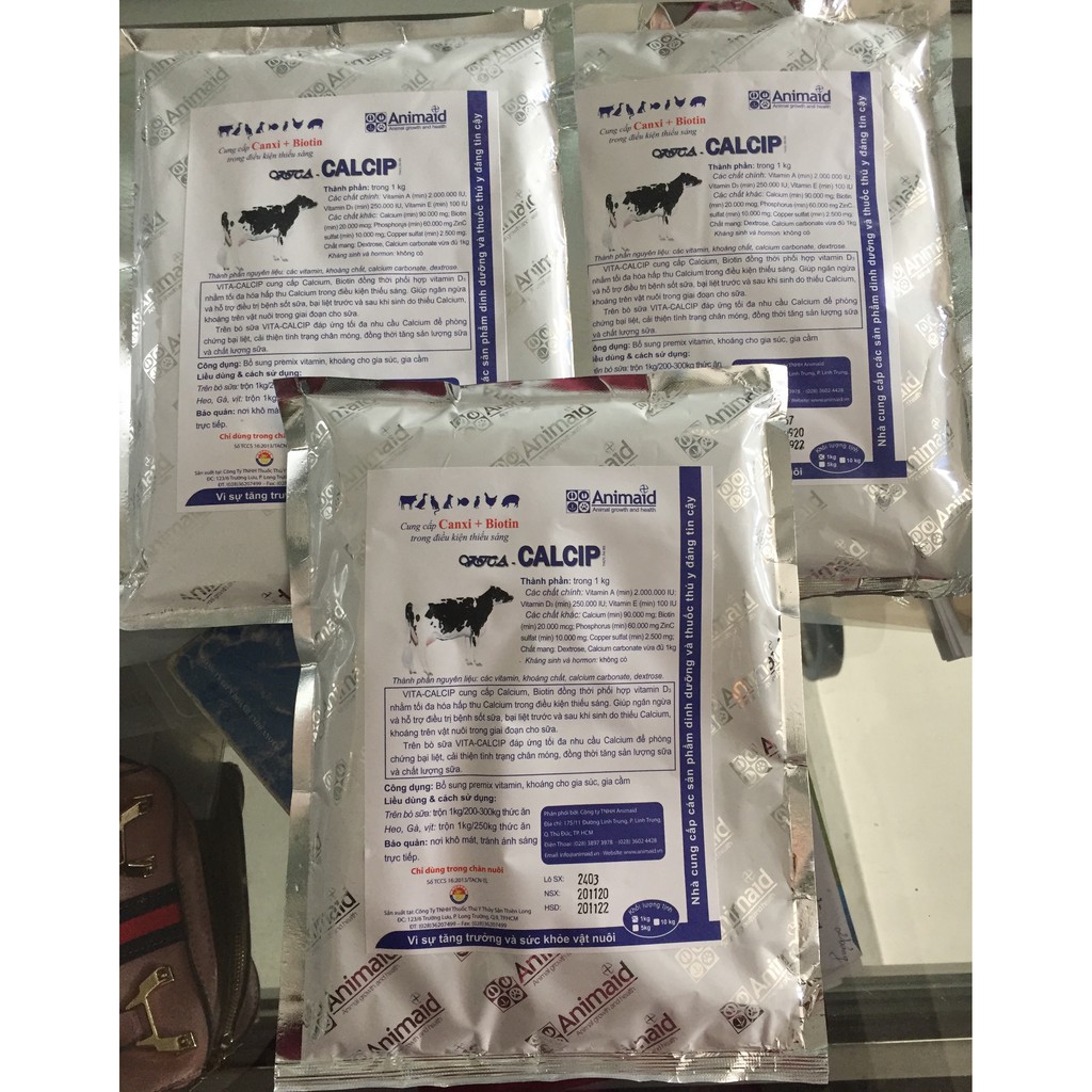 Thuốc thú y- canxi biotin 1 kg