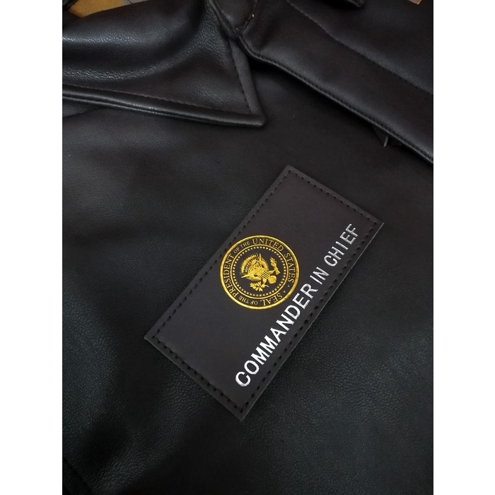 Huy Hiệu Bằng Da In Chữ top gun 2 us Navyaviator 3D Dán Trang Trí Balo / Huy Hiệu / Băng Cánh Tay / Băng Cài Áo Khoác