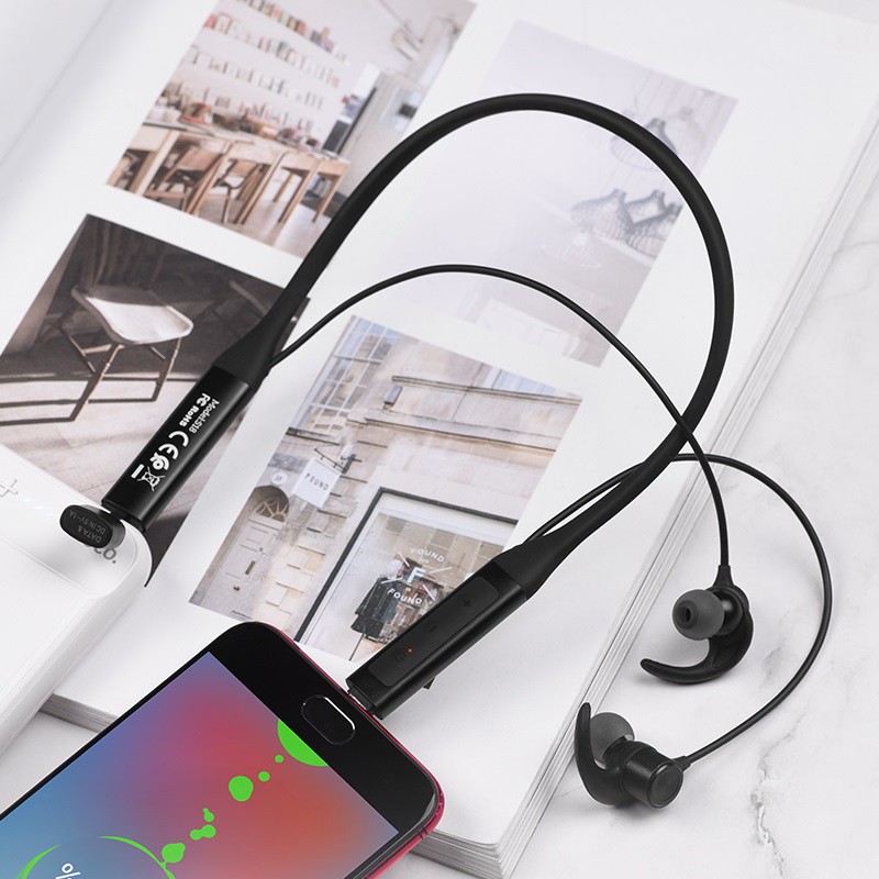 Tai nghe thể thao HOCO S18 không dây bluetooth V4.2 Dành cho điện thoại iP Huawei Samsung Oppo Realme
