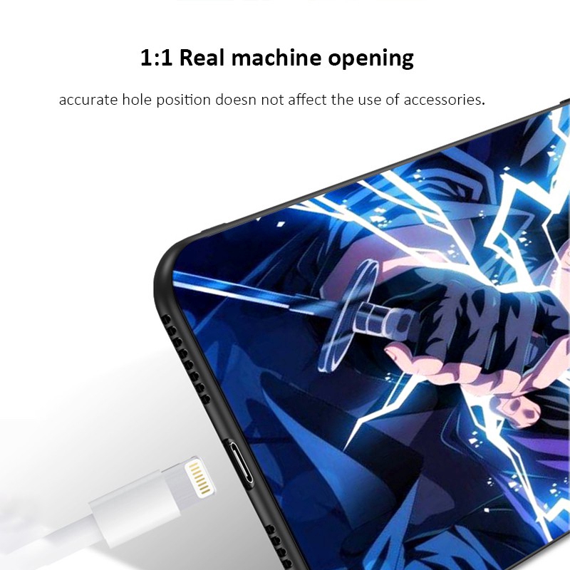 Ốp điện thoại chất liệu tpu mềm họa tiết anime dạ quang dành cho Oppo Reno 2 Reno 3 Reno 5 Reno 5 Pro Realme XT X2 X2 Pro A83 Anti-scratch Hard Covers