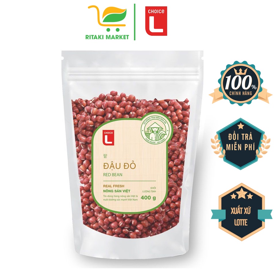 (CL) Đậu Đỏ Choice L Gói 400G