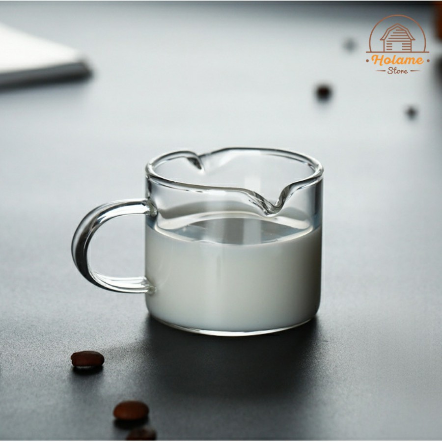 Bình rót mini Espresso – thủy tinh cao cấp 75ml (Có sẵn loại chia vạch và trơn) | BigBuy360 - bigbuy360.vn